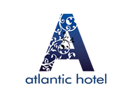 Atlantic Hotel logo design