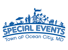 Town of Ocean City Special Events logo design