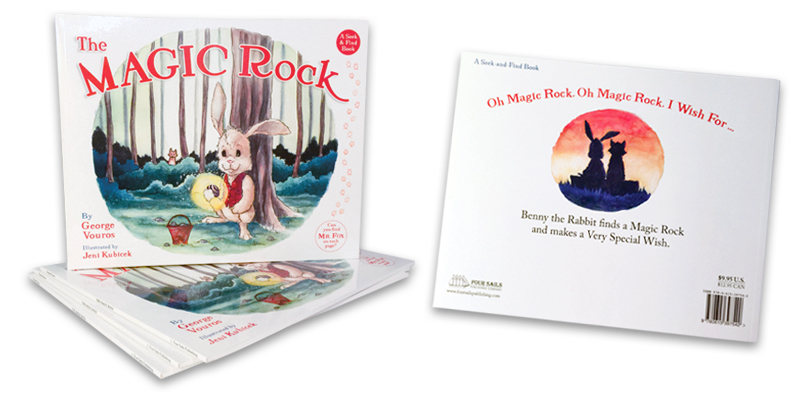 The Magic Rock book cover design