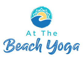 At The Beach Yoga logo design