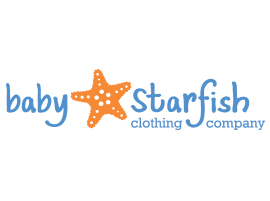Baby Starfish Clothing Company logo design