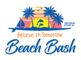 Believe In Tomorrow Beach Bash 2022 logo design