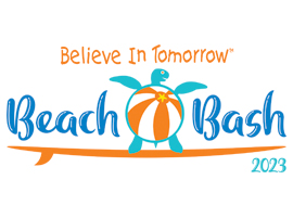 Believe In Tomorrow Beach Bash 2023 logo design