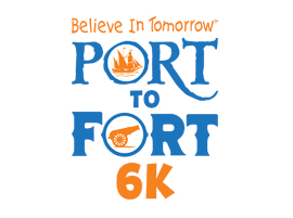 Believe In Tomorrow Port To Fort 6k logo design
