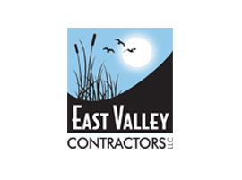 East Valley Contractors logo design