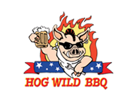 Hog Wild BBQ logo design