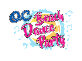 OC Beach Dance Party logo design
