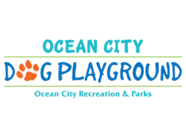 Ocean City Dog Playground logo design
