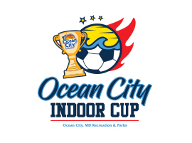 Ocean City Indoor Cup logo design