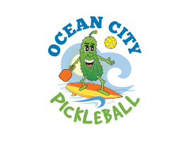 Ocean City Maryland Pickleball logo design