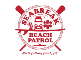 Seabreak Beach Patrol logo design