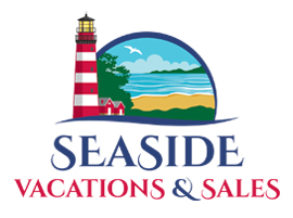 Seaside Vacations and Sales logo design