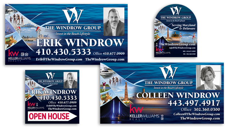 The Windrow Group real estate signs