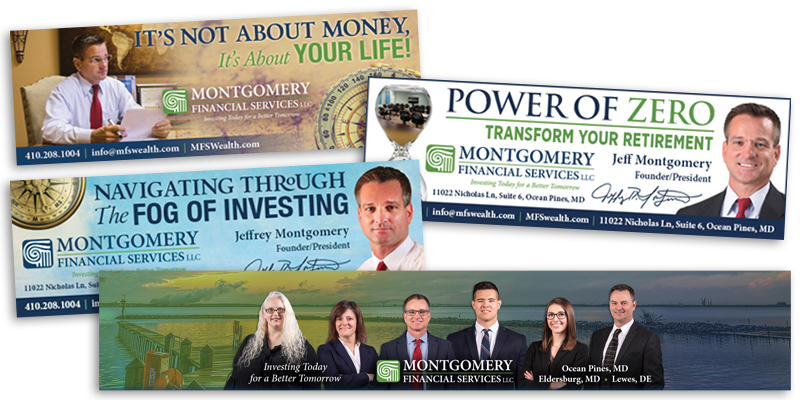 Montgomery Financial Services web banners
